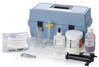 Cloro, kit de pruebas, modelo CN-DT 20-2000, 20 - 2,000 mg/L Cl2, 100 unid, HACH®