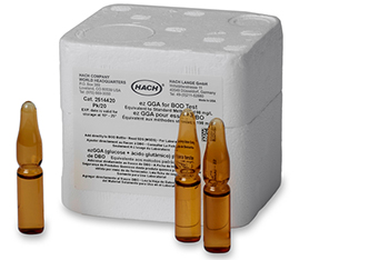 DBO, solucin estndar, calibracin de DBO, ez GGA - Sin pipeta GGA, de dosis nica, ampollas de 2 mL, 20 unid, HACH®