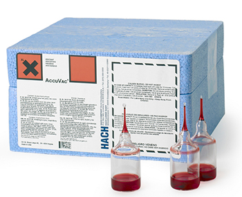Fluoruro SPADNS 2, arsnico libre, reactivo, Accuvac, 0,02-2,00 mg/L F, 25 unid, HACH®