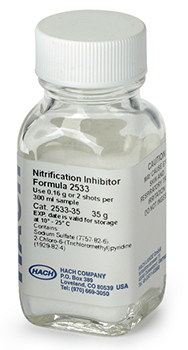 Inhibidor de nitrificacin para DBO, frmula 2533, TCMP, 35 g, HACH®