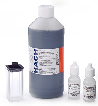 Dureza, Set de reactivos (ULR), solucin a granel, 4 - 1000 ug / L Ca y Mg como CaCO3, 500 mL, HACH®