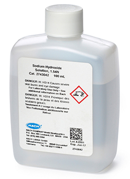 Hidrxido de sodio, solucin, 1,54 N, 100 mL, HACH®