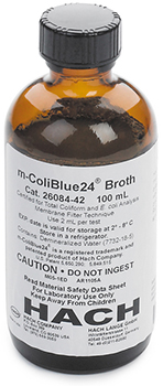 M-ColiBlue24®, kit econmico, botellas de vidrio a granel, 1000 unid, HACH®