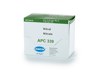 Cubeta-test Nitrato para robot de laboratorio AP 3800, 0,23-13,5 mg/L NO3-N, 100 unid, HACH®