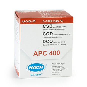 Cubeta-test DQO (IS) para robot de laboratorio AP 3800, 0-1000 mg/L, 100 unid, HACH®