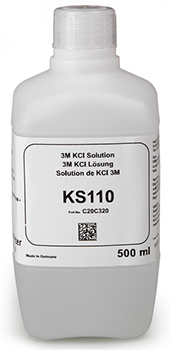 Solucin KCl 3M (sin AgCl), almacenamiento electrodo pH, HACH®