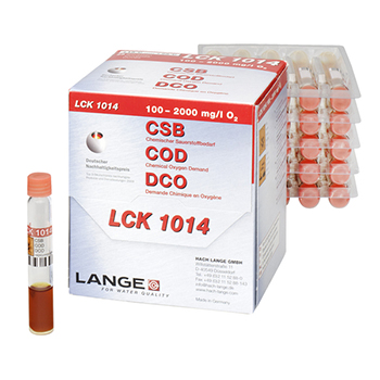 Cubeta-test para DQO, para muestras con una carga alta de Cloruro, 25 unid, HACH®