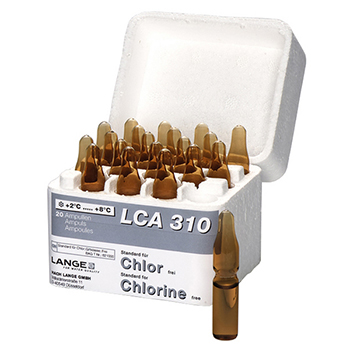 Cubeta-test para Cloro/Ozono/Dixido de Cloro, 24 unid, HACH®