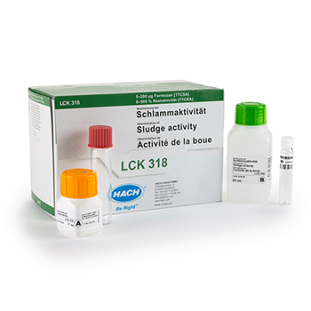 Cubeta-test para determinar la actividad de lodos (TTC), HACH®