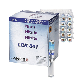 Cubeta-test para Nitrito, de 0,015 a 0,6 mg/L de NO2-N, 25 unid, HACH®