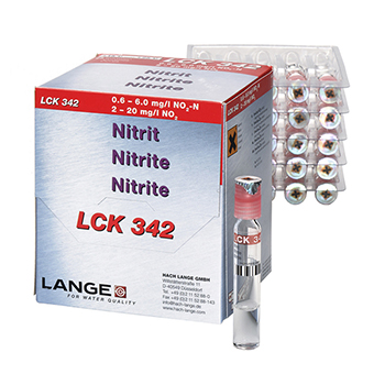 Cubeta-test para Nitrito, de 0,6 a 6,0 mg/L de NO2-N, 25 unid, HACH®