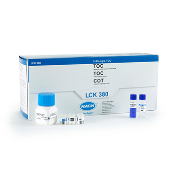 Cubeta-test para TOC (mtodo de diferencia), de 2 a 65 mg/L de C, 25 unid, HACH®