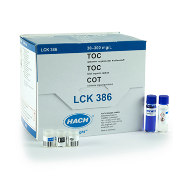 Cubeta-test para TOC (mtodo de purga), de 30 a 300 mg/L de C, 25 unid, HACH®