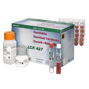 Cubeta-test para la dureza residual, de 0,02 a 0,6 °dH, 24 unid, HACH®