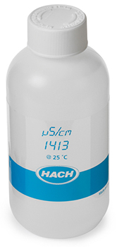 Solucin estndar, conductividad, 1413 &miro;S/cm, KCl, 250 mL, HACH®