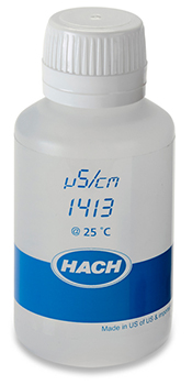 Solucin estndar, conductividad, 1413 &miro;S/cm, KCl, 125 mL, HACH®