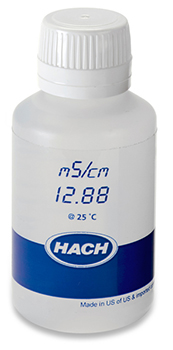 Solucin estndar, conductividad, 12,88 mS/cm, KCl, 125 mL, HACH®