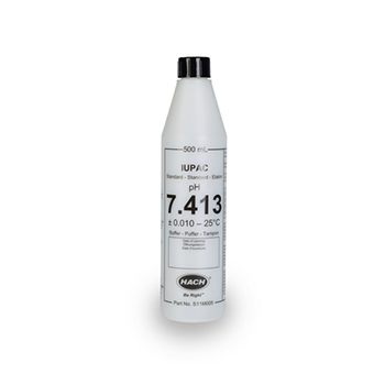 Solucin tampn estndar certificada, IUPAC, pH 7,413, 500 mL, HACH®