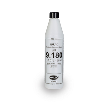 Solucin tampn estndar certificada, IUPAC, pH 9,180, 500 mL, HACH®