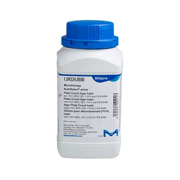 PCA NutriSelect™ prime Plate Count Agar halal acc. ISO 4833, ISO 17410 and FDA-BAM, 500 g, MERCK