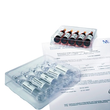 Solucin patrn para ndice de refraccin, Merck