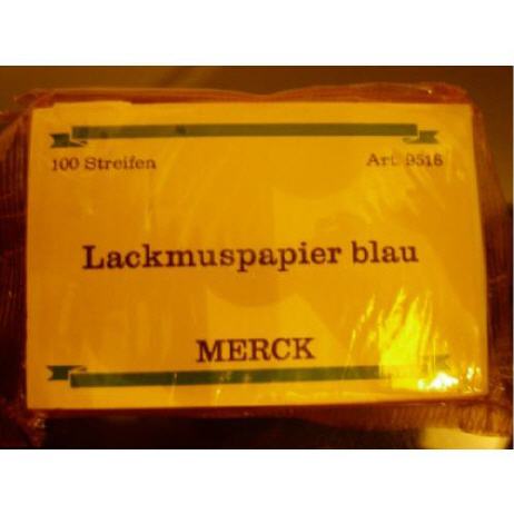 Papel tornasol, MERCK