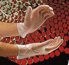 Guantes de laboratorio, vinilo, V70N Suretouch™