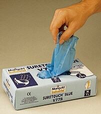 Guantes de laboratorio, vinilo, V77B Suretouch™