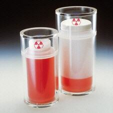 Contenedor anti-radiacin Beta para lquidos