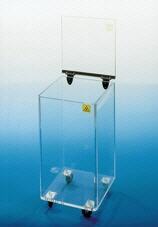 Contenedor anti-radiacin Beta con ruedas