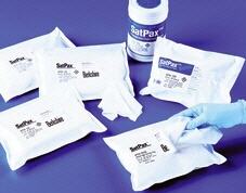 Toallitas presaturadas, estriles, SatPax™ 1200, p/ limpieza de superficies de trabajo y salas limpias tipo ISO 4/5, BERKSHIRE®