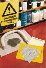 Absorbente, kit para derrames productos qumicos
