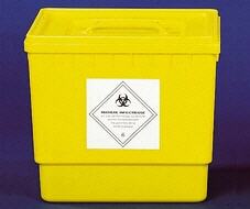 Contenedor para residuos de laboratorio