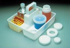 Bandeja de laboratorio, con asa, NALGENE