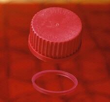 Tapn de rosca DIN, PBT color rojo, DURAN