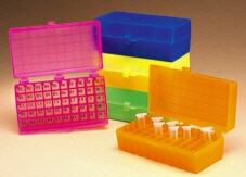 Caja para tubos de microcentrfuga, 50 posiciones