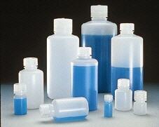 Frasco tipo Boston, HDPE, roscado, NALGENE