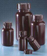 Frasco boca ancha, LDPE topacio, MERCK