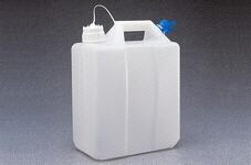 Bidn rectangular, dos bocas, HDPE, NALGENE
