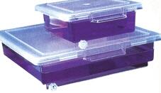 Caja para tincin, plstico TPX, Nalgene