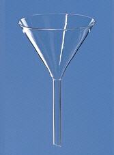Embudo rama corta, vidrio AR-Glas, SCHOTT