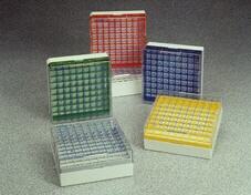 Criotubos, cajas criognicas de color, Nalgene