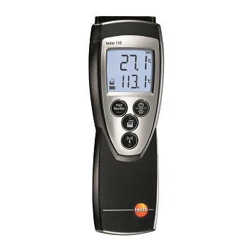 Termmetro con sonda de alta precisin Testo 110