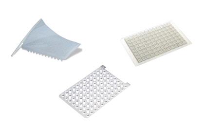 Pelcula y alfombrilla de sellado p/ placas PCR