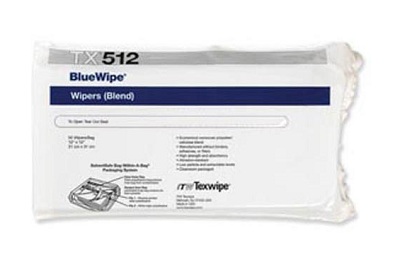 Toallitas secas / Dry wipers para salas limpias BLUEWIPE™, TEXWIPE®