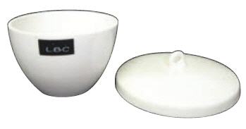 Crisol forma baja, porcelana esmaltada, LBG