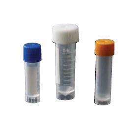 Criotubos tapa rosca y junta de silicona, PP