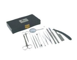 Estuche de diseccin de 14 piezas