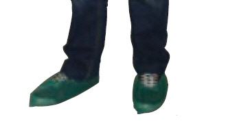 Cubre-zapatos desechables para visitantes