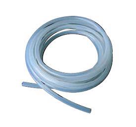 Tubo de goma silicona transparente